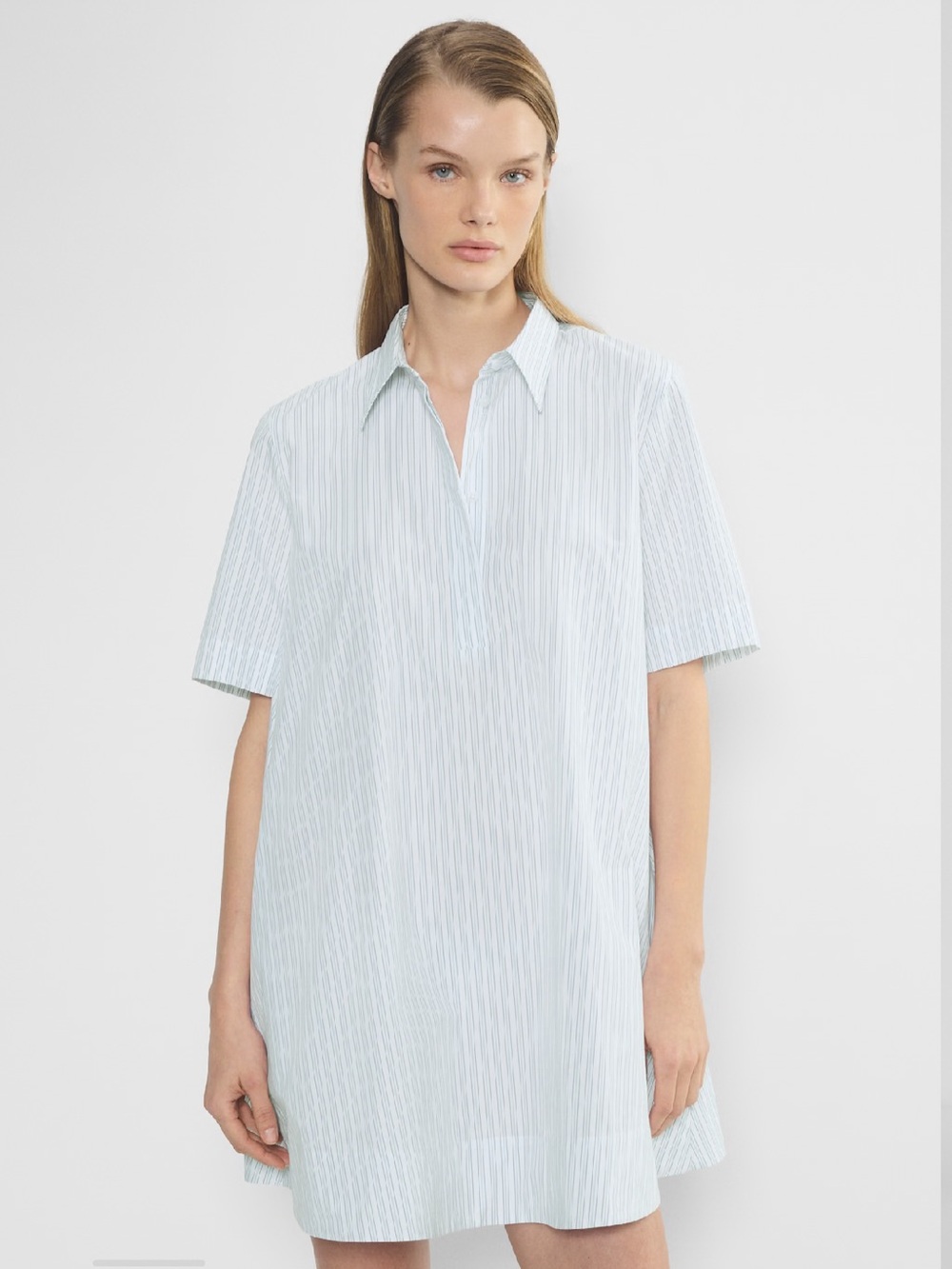 Babaton Aritzia Resolute Cotton Poplin Mini Dress Size M